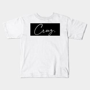 Cruz Name, Cruz Birthday Kids T-Shirt